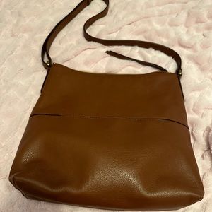 Fossil Hobo Bag - Brown Leather